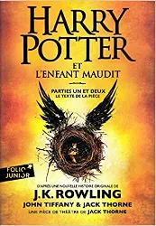 livre harry potter et l'enfant maudit - parties une et deux