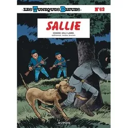 livre les tuniques bleues - tome 62 - sallie