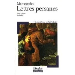 livre lettres persanes