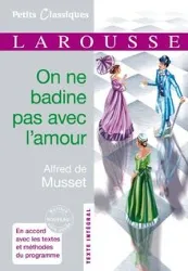 livre on ne badine pas avec l'amour