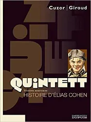 livre quintett - tome 3 - histoire d'elias cohen - tome 3/5