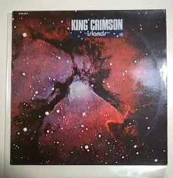 vinyle king crimson - islands (1972)
