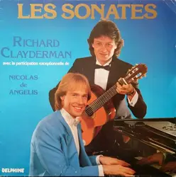 vinyle richard clayderman, nicolas de angelis - les sonates (1985)