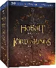 blu-ray le hobbit et le seigneur des anneaux, les trilogies - versions longues - coffret