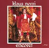 cd klaus nomi - encore!