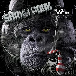 cd shaka ponk - the black pixel ape (drinking cigarettes to take a break) (2014)
