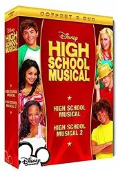 dvd high school musical : premiers pas sur scène - remix + high school musical 2 (version longue inédite) - coffret 2 dvd