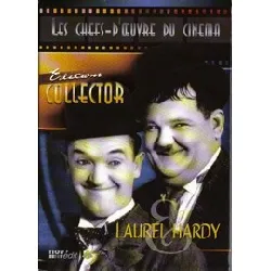 dvd laurel & hardy : les chefs - d'oeuvre du cinema edition collector