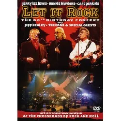 dvd let it rock - jerry lee lewis, ronnie hawkins et carl perkins : let it rock (1 dvdmu)