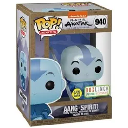 figurine funko! pop - avatar: le dernier maître de l'air n°940 - aang spirit - glow in the dark (55052)