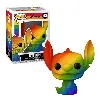 figurine funko! pop - disney - it gets better project n°1045 - stitch - arc-en-ciel (56582)