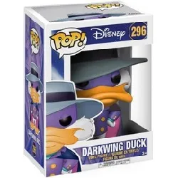 figurine funko! pop - disney - mickey et ses amis - darkwing duck - 296
