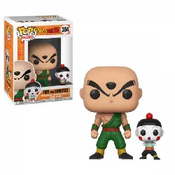 figurine funko! pop - dragon ball z - pack chiaotzu & tien - 384