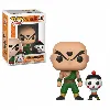 figurine funko! pop - dragon ball z - pack chiaotzu & tien - 384