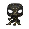figurine funko! pop - spider-man: no way home - spider-man (black & gold suit) 9 cm - 911