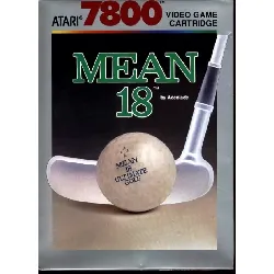 jeu atari atari 7800 mean 18