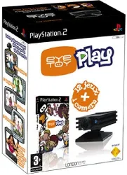 jeu ps2 eye toy + caméra + 12 mini - jeux