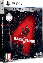 jeu ps5 back 4 blood - edition spéciale