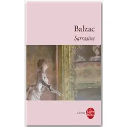 livre balzac sarrasine