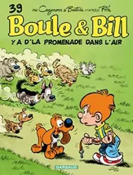 livre boule & bill tome 39 - y a d'la promenade dans l'air