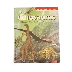 livre livre dinosaures le savoir compact