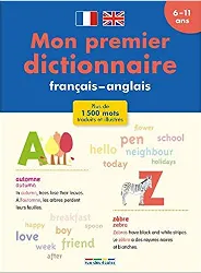 livre mon premier dictionnaire 'français - anglais' 2014