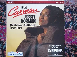 vinyle georges bizet - carmen (highlights = grosser querschnitt = extraits) (1989)