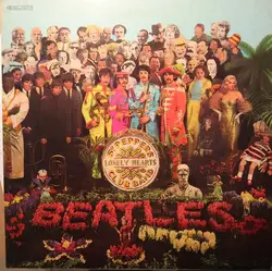 vinyle the beatles - sgt. pepper's lonely hearts club band (1982)