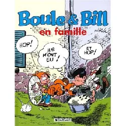 bd boule & bill en famille dargaud