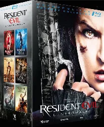 blu-ray l'intégrale apocalypse extinction afterlife retribution + resident evil : chapitre final