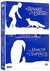 blu-ray le renard et l'enfant + la marche de l'empereur