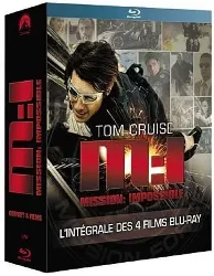 blu-ray mission impossible : la quadrilogie