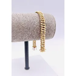 bracelet maille americaine or 750 millième (18 ct) 12,12g