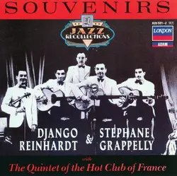 cd django reinhardt & stephane grappelly with the quintet of the hot club of france - souvenirs (1988)