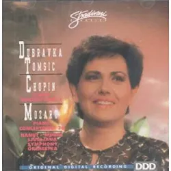 cd dubravka tomsic - chopin: piano concerto no. 1 /mozart: piano concerto no. 26 (1988)