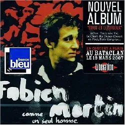 cd fabien martin - comme un seul homme (2006)