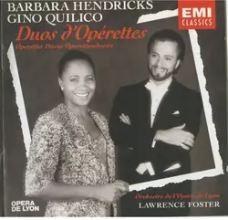 cd hendricks - quilico, orchestre de l'opéra de lyon, foster - duos d'opérettes (1994)
