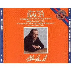 cd johann sebastian bach - 6 sonatas for violin & harpsichord, 3 sonatas for viola da gamba & keyboard (1987)