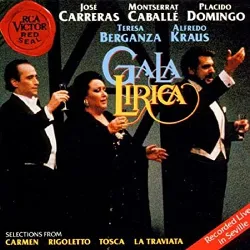 cd josé carreras - gala lirica (1992)