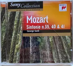 cd mozart - george szell - sinfonie n. 35, 40 & 41 (2001)