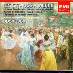 cd wiener johann strauss orchestra, boskovsky - les strauss à vienne (1983)