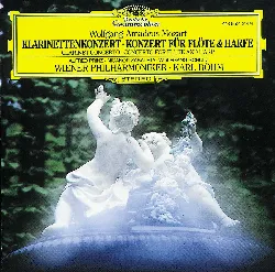 cd wolfgang amadeus mozart - klarinettenkonzert (clarinet concerto) - konzert für flöte & harfe (concerto for flute & harp)
