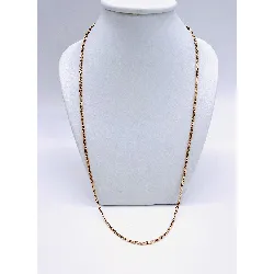 chaîne maille forçat or 750 millième (18 ct) 7,98g