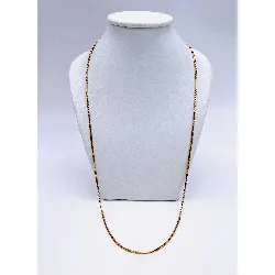 chaîne or maille venitienne or 750 millième (18 ct) 7,74g