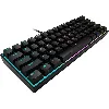 clavier corsair gaming k65 rgb mini 60% - backlit - usb - français - commutateur : cherry mx red