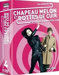 dvd chapeau melon et bottes de cuir : the avengers, vol.4 - coffret 8 dvd