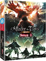 dvd l'attaque des titans - intégrale saison 2 - édition collector
