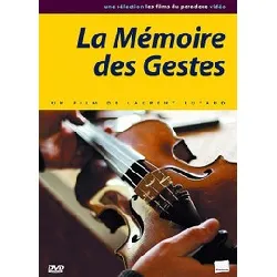 dvd la mémoire des gestes