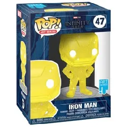 figurine funko! pop - infinity saga n°47 - iron man (yellow) - art serie