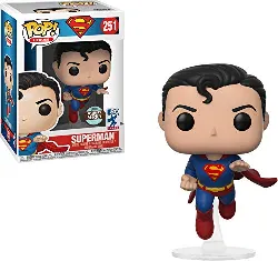 figurine funko! pop - superman n°251 - superman vole (34418)